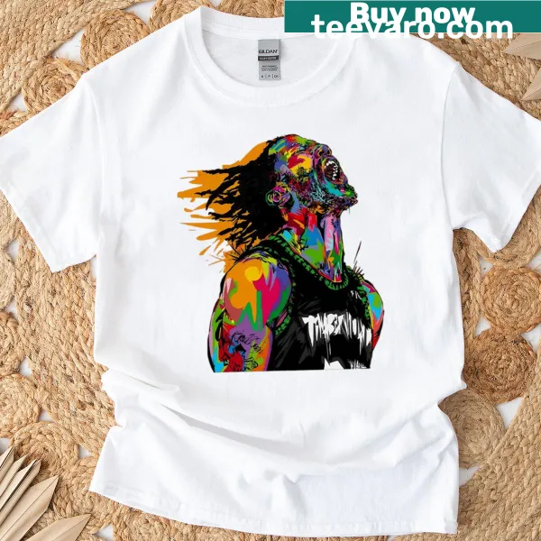Contemporary abstract design on Derrick Digital T-shirt