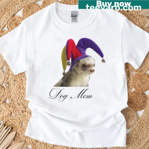 Cute graphic t-shirt for dog moms featuring dogs and hearts