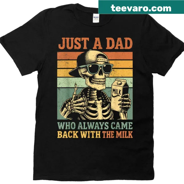 Humorous dad-themed T-shirt with playful phrase