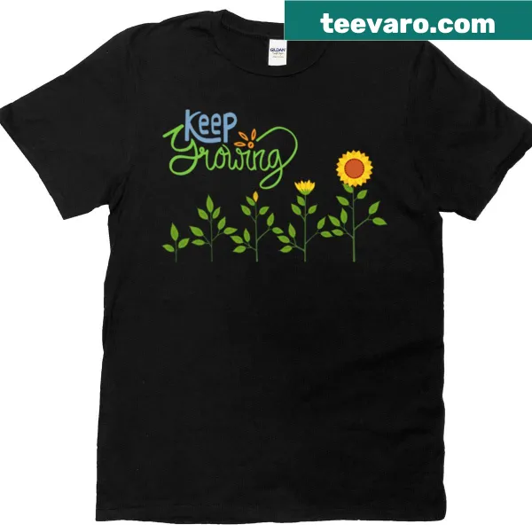 Inspirational Growth T-shirt design reflecting personal development