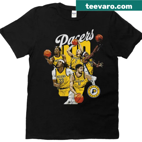 Indiana Pacers logo t-shirt for basketball fans