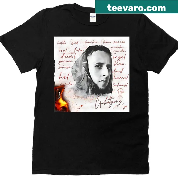 Casual t-shirt featuring Ismo's 2019 album design