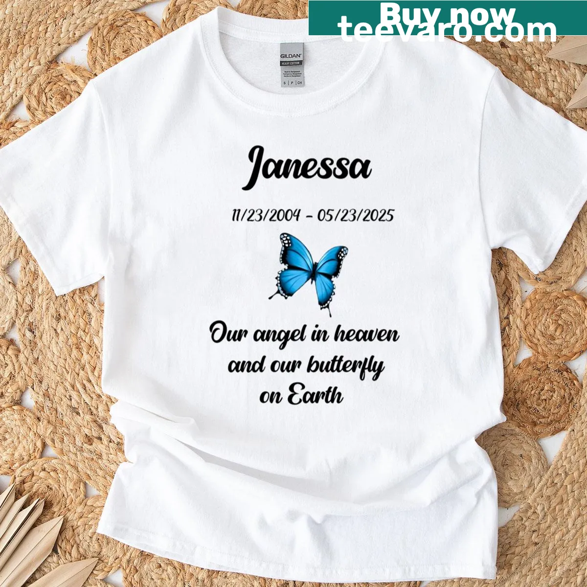 Classic vintage-style T-shirt with a nostalgic design — on a men's t-shirt
