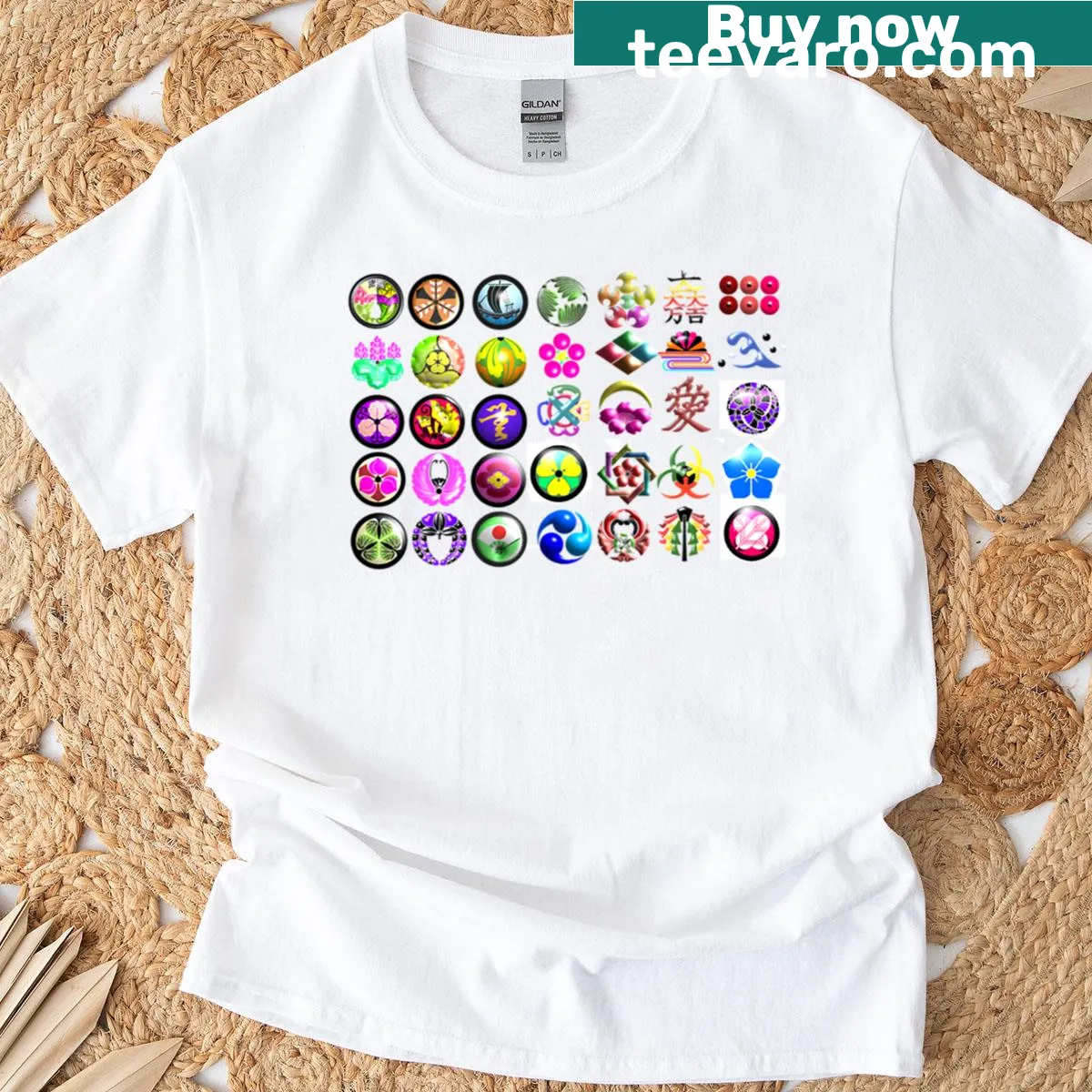 Minimalist design T-shirt with clean lines — on a men's t-shirt