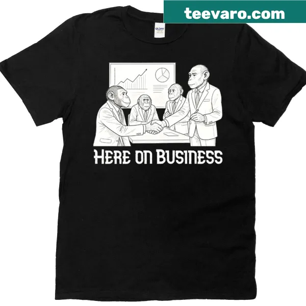 Cartoon monkeys graphic T-shirt for playful wear