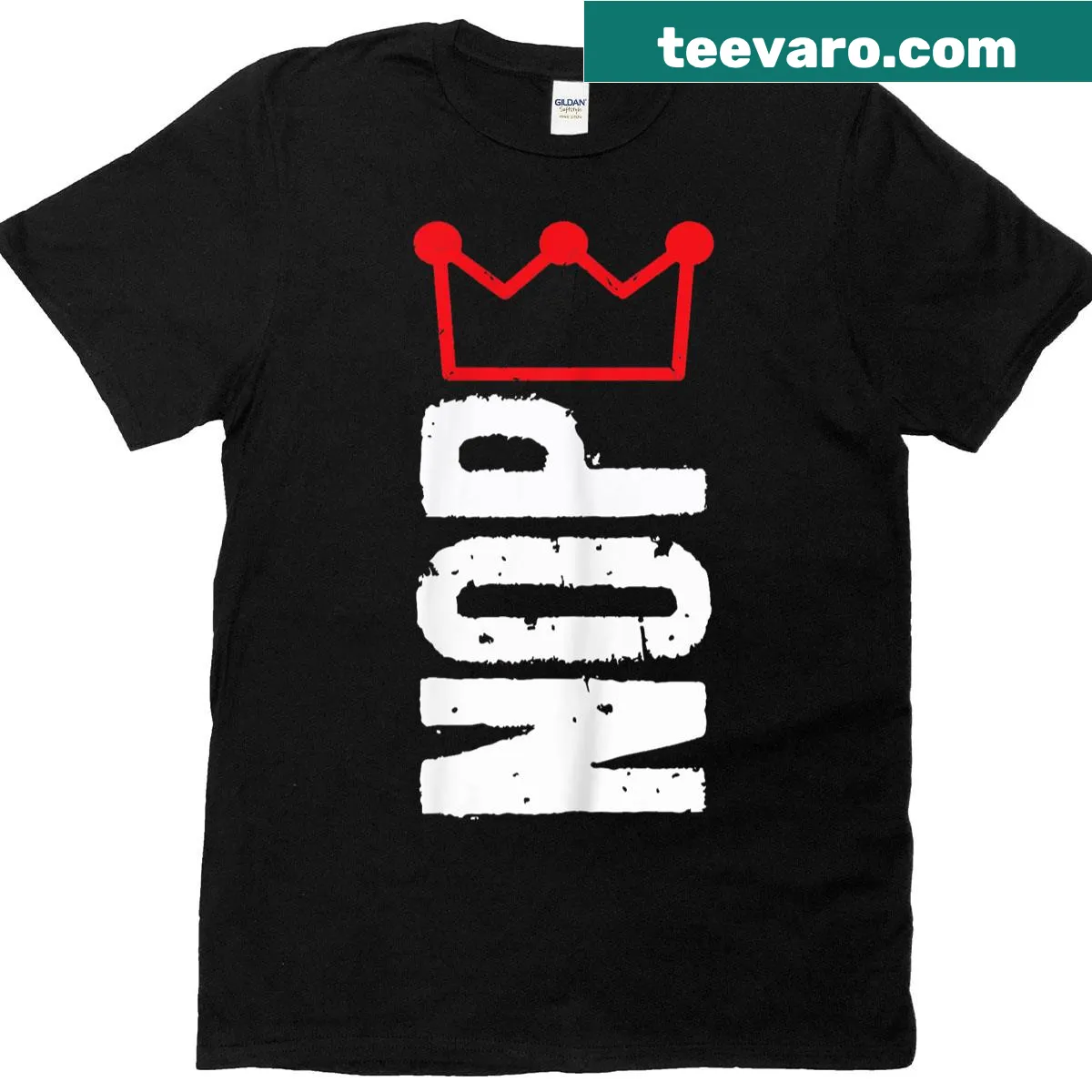 T-shirt with 'No Kings In America Nope' printed text. — on a men's t-shirt