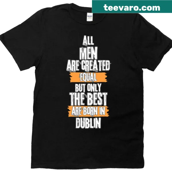 Irish Pride T-shirt with bold typography about Dublin