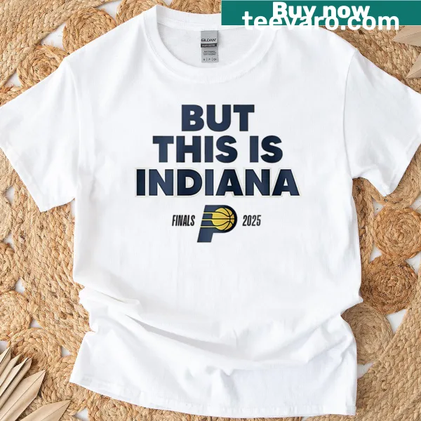 Text-based design celebrating Indiana Pacers basketball