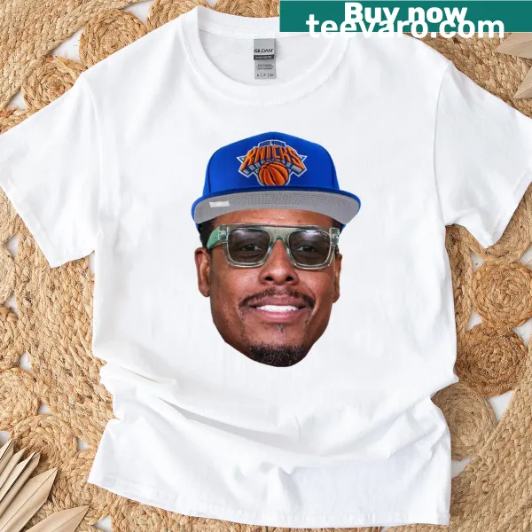 Pierce Knicks Fan T-shirt featuring team logo