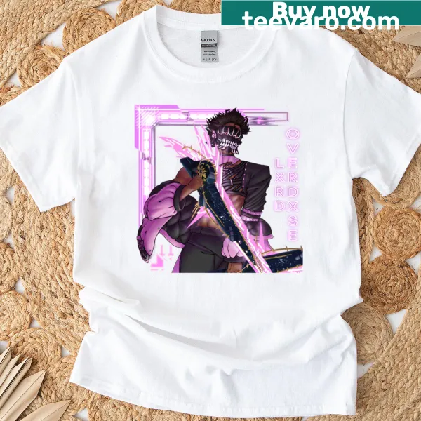 Edgy T-shirt from the Pso2ngs Collection with stylized lettering.