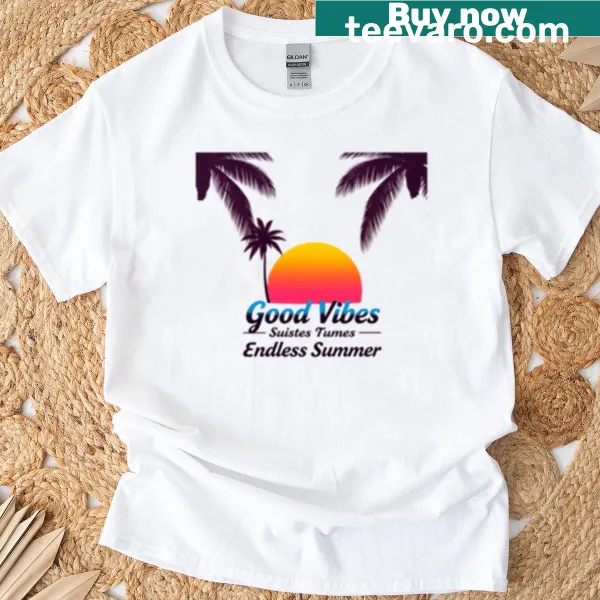 Minimalist Retro Wave T-shirt with bold typography design