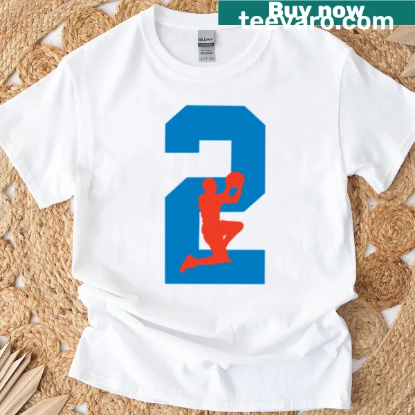 T-shirt featuring the SGA 2 Thunder basketball icon