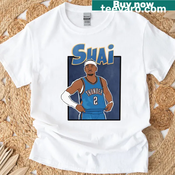 Silhouette design T-shirt for SGA of the OKC Thunder.
