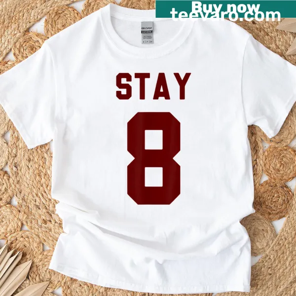 Sporty Kpop-inspired jersey-style T-shirt with playful design