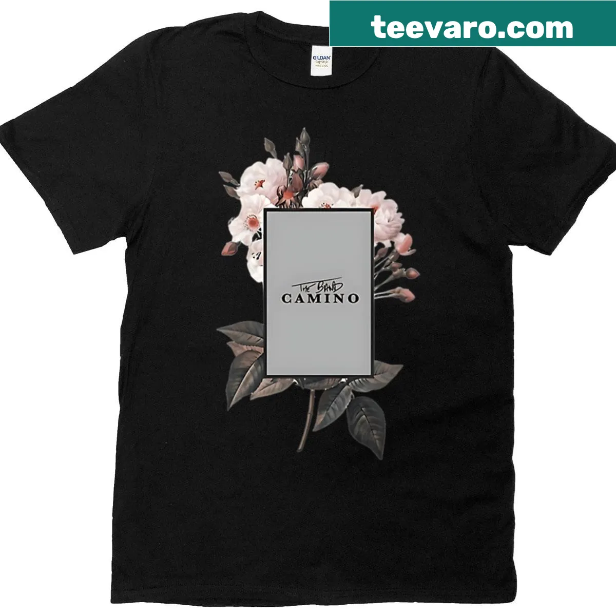 Band Camino logo T-shirt for music fans — on a men's t-shirt