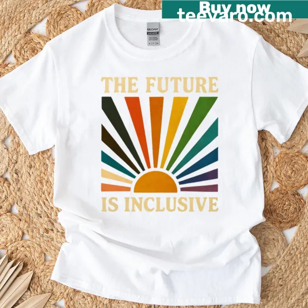 T-shirt with a design promoting inclusivity and trans rights