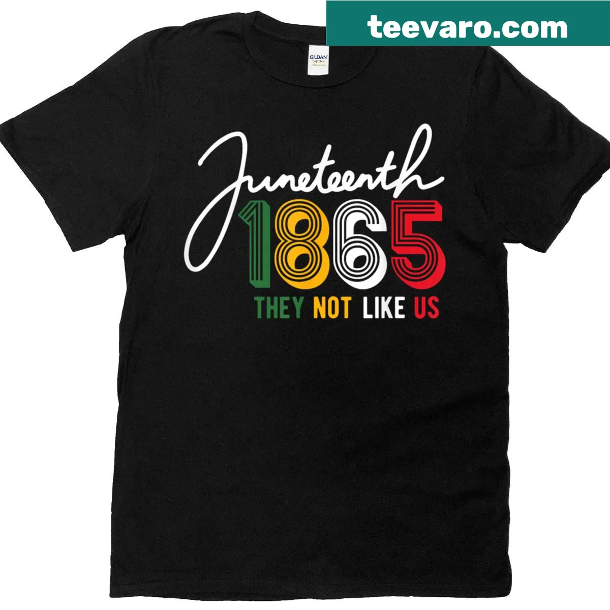 Juneteenth themed t-shirt celebrating pride and independence — on a men's t-shirt