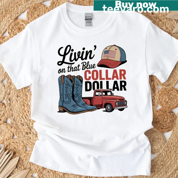 T-shirt honoring the American worker with a proud design