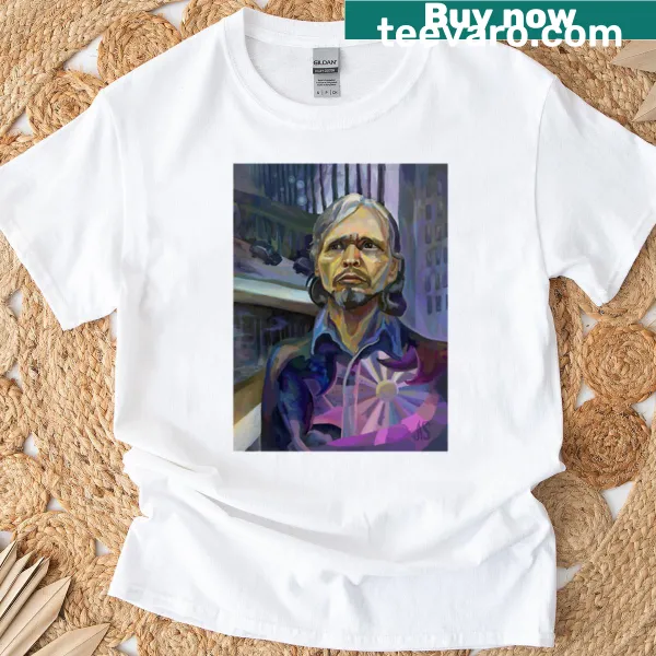 Illustrative graphic honoring Bakhtin on a casual t-shirt