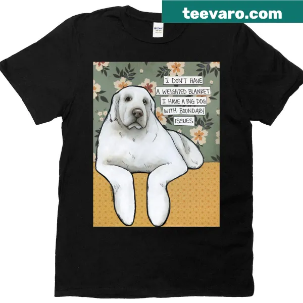 Hand-drawn illustration of a Great Pyrenees dog