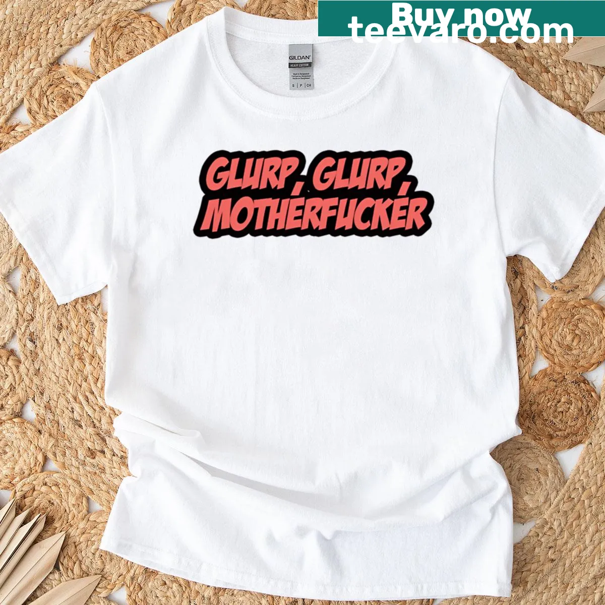 Oversized t-shirt featuring gaming-themed design inspired by Dungeon Crawler Carl — on a men's t-shirt