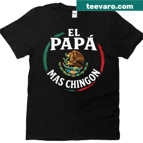 Funny T-shirt for dad with humorous Spanish text