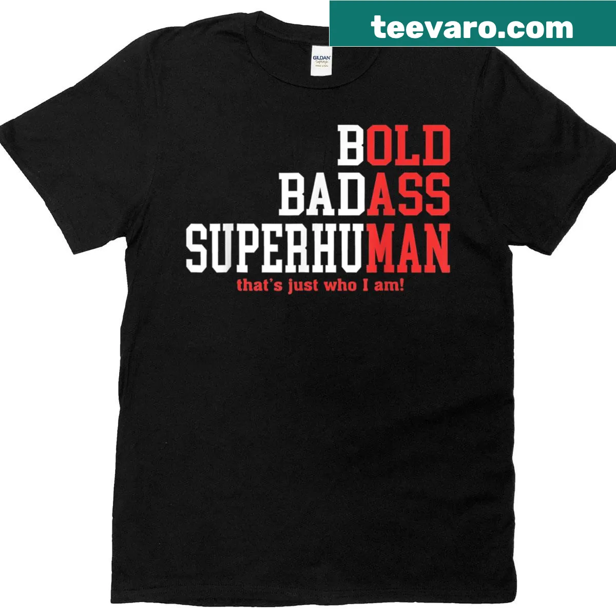 Humorous t-shirt with an old man saying for dads. — on a men's t-shirt