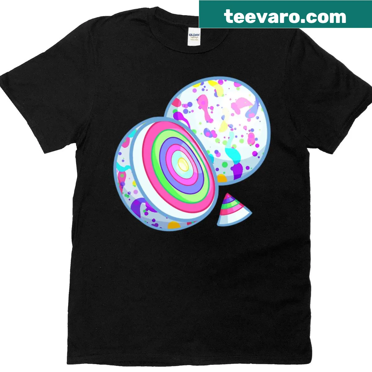 T-shirt featuring a bold Jawbreaker graphic — on a men's t-shirt