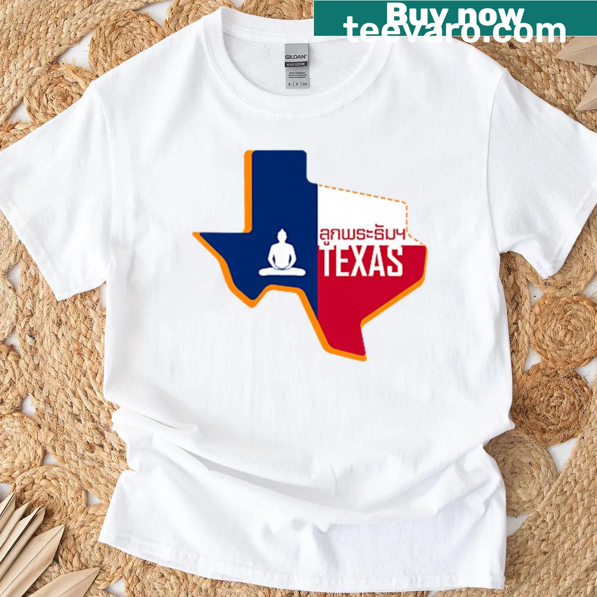Whimsical Mctx X Angel Team design on a casual T-shirt — on a men's t-shirt