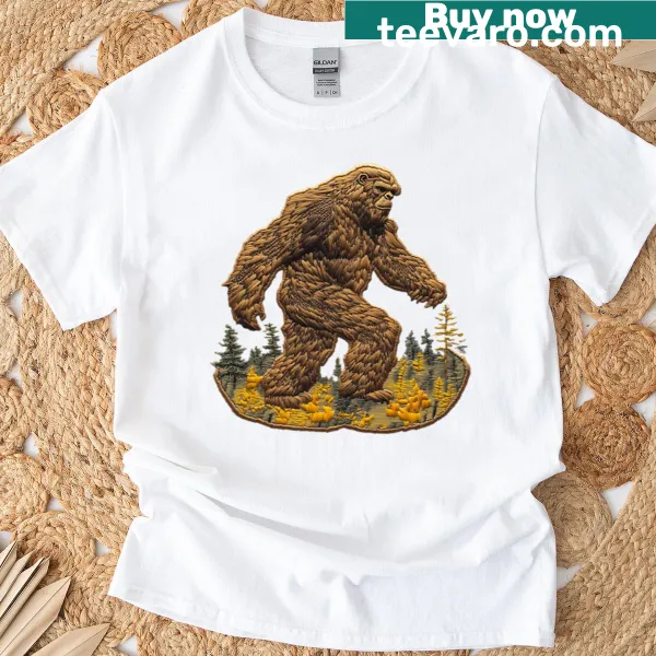 T-shirt with North Cascades patch design