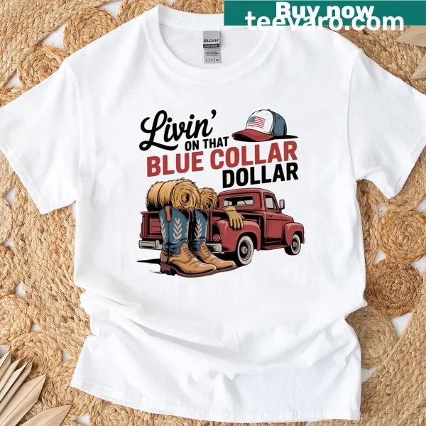 Rustic patriotic design on an oversized casual T-shirt