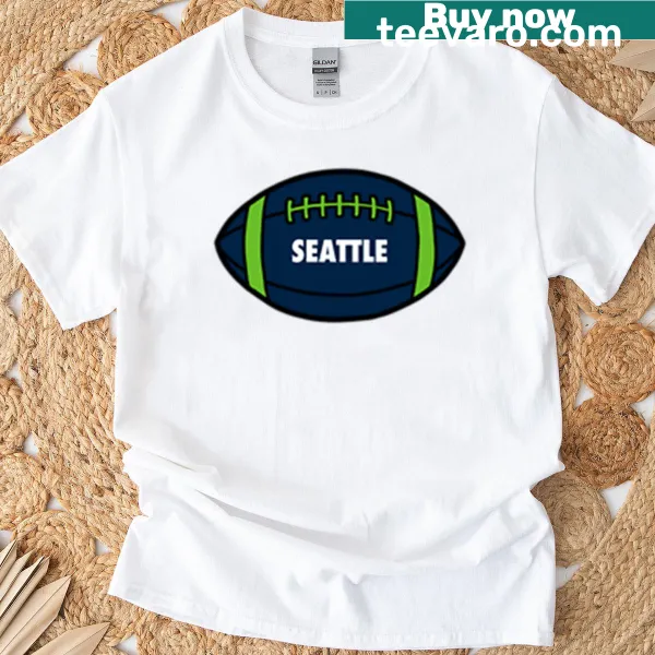T-shirt representing Seattle football team spirit