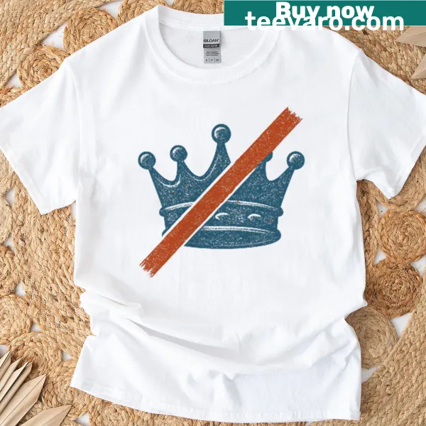 Statue of Liberty T-shirt with bold 'No Kings Since 1776' text