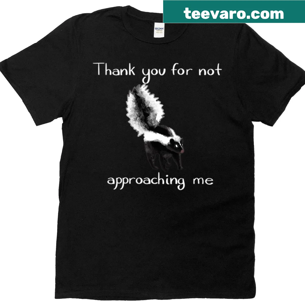 Relaxed fit T-shirt with humorous text about personal space — on a men's t-shirt