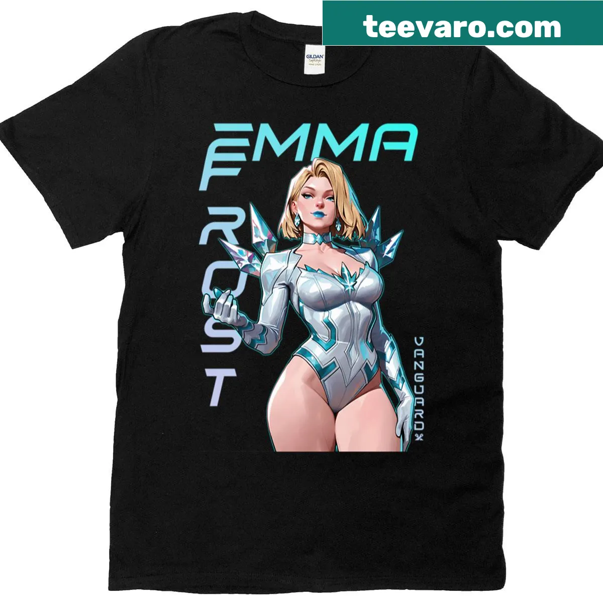 Oversized T-shirt with humorous graphic for anime fans — on a men's t-shirt