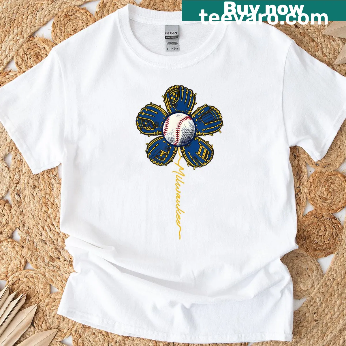 Vintage Retro Brewers T-shirt with last name in 80s style — on a men's t-shirt