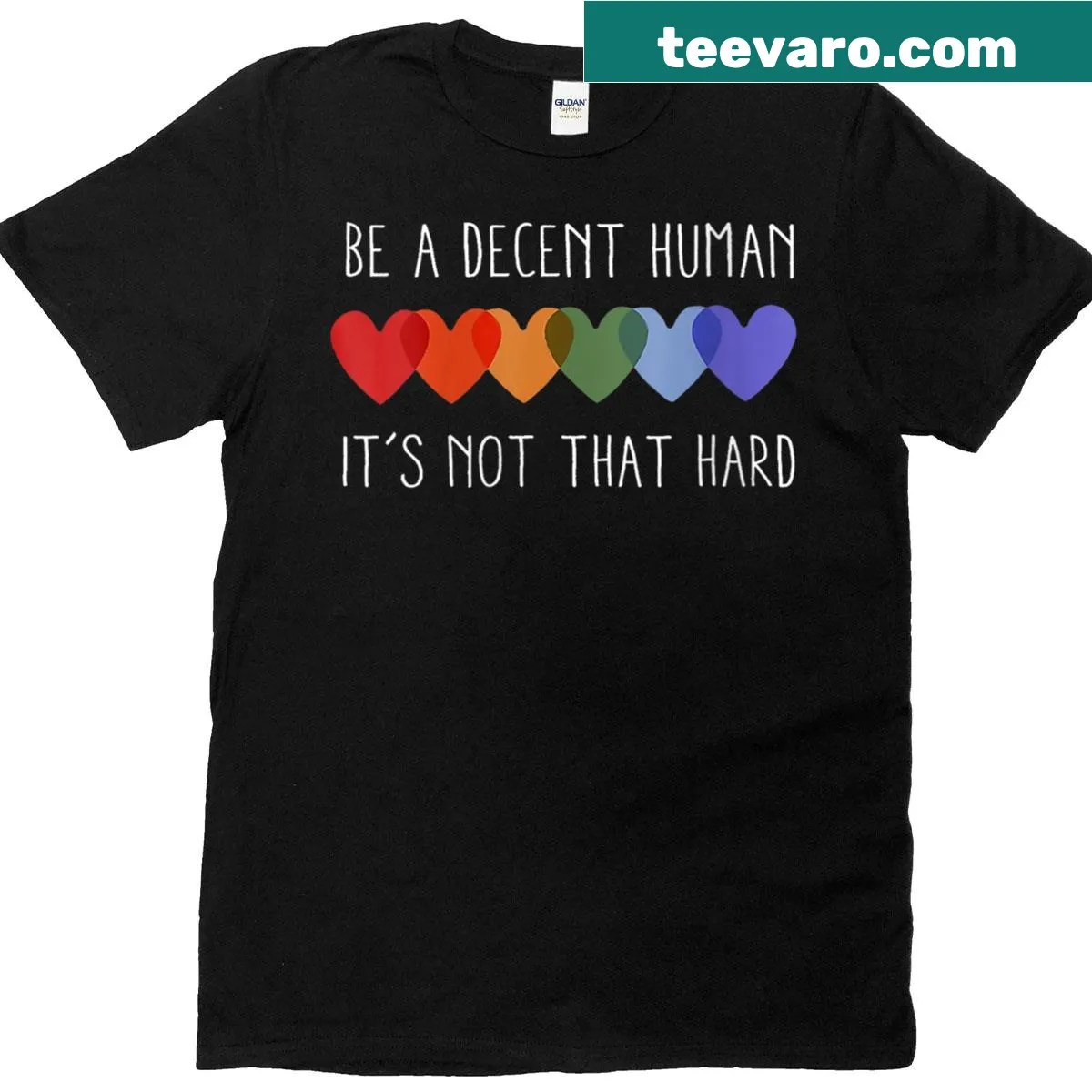 Funny T-shirt with a message about kindness — on a men's t-shirt