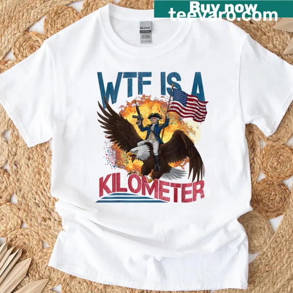 Funny Fourth of July t-shirt with humorous text