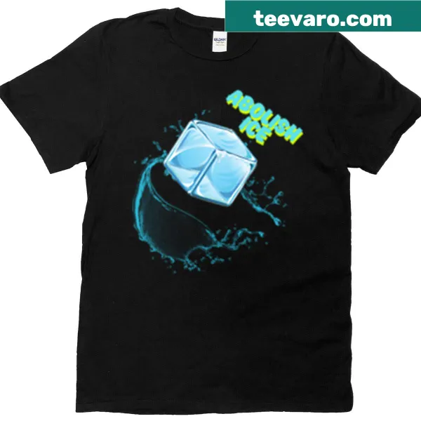 Bold slogan t-shirt with 'Abolish Ice' text