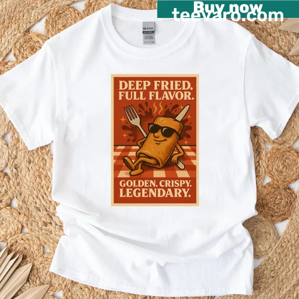 T-shirt featuring Chimicool character in a cartoon style