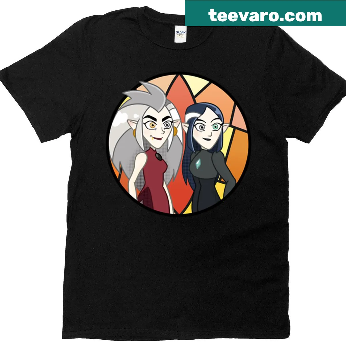 Illustrated t-shirt featuring Clawthornes design — on a men's t-shirt