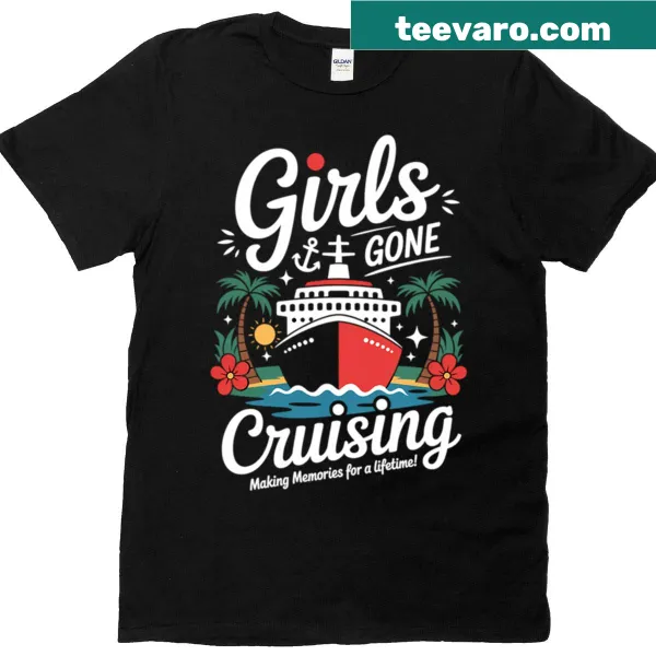 T-shirt with text celebrating friendship and memories made while cruising