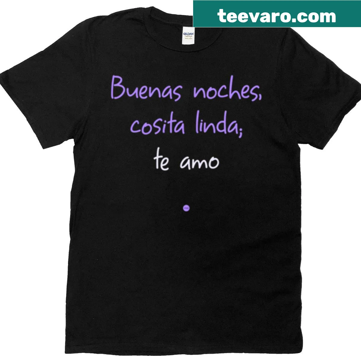 Sentimental Good Night I Love You graphic T-shirt — on a men's t-shirt