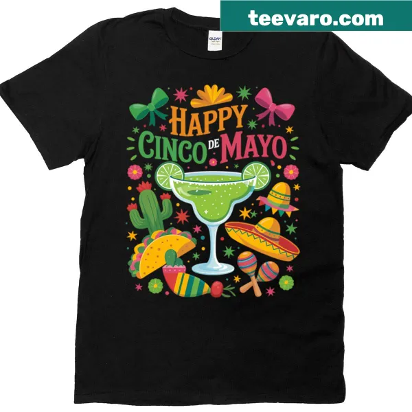 Mexican fiesta party-themed t-shirt for Cinco de Mayo