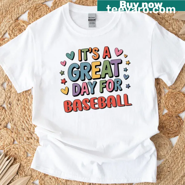 Funny baseball lover t-shirt with fun typography