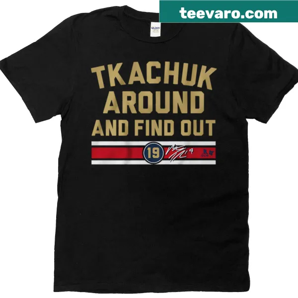 Playful T-shirt featuring Matthew Tkachuk phrase