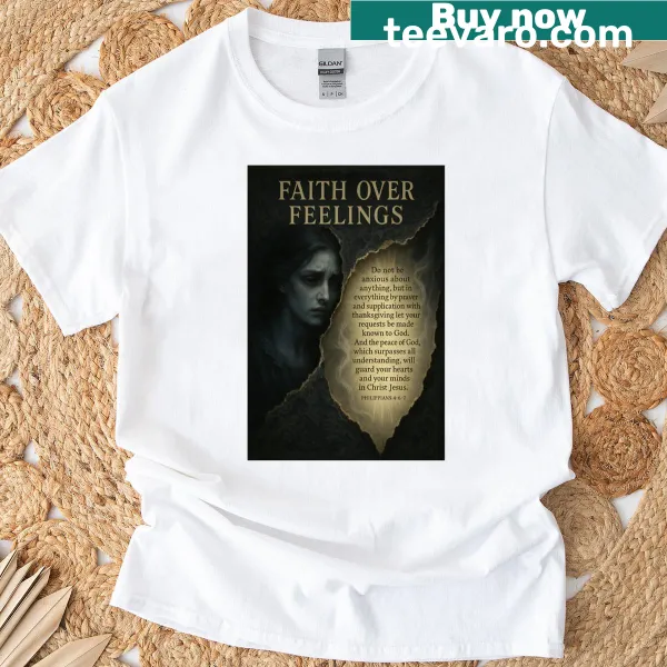 Inspirational T-shirt with 'Peace Beyond Understanding' graphic