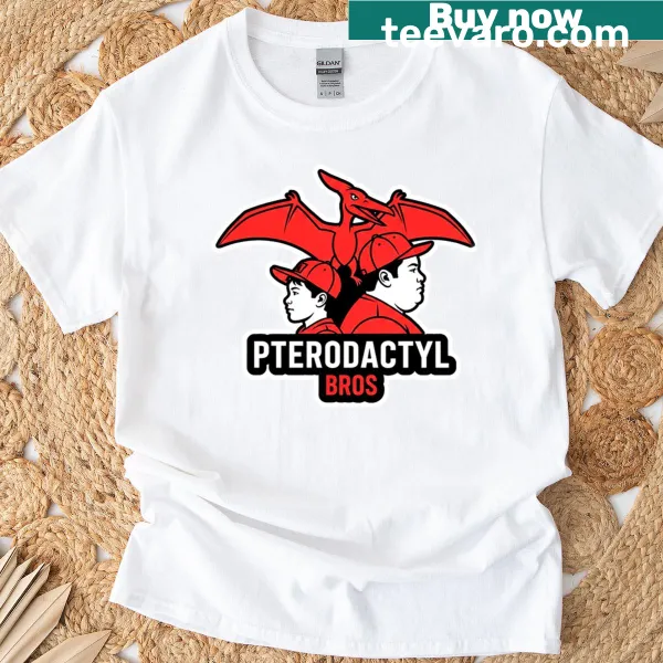 Illustrated t-shirt featuring Pterodactyl Bros from Gravity Falls