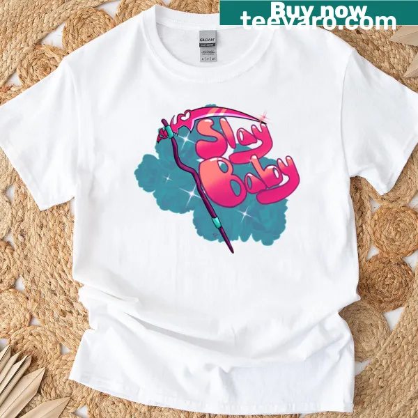 Graphic of a reaper with scythe on a T-shirt