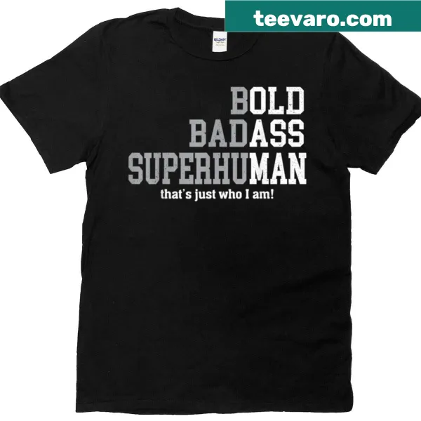 Bold, humorous text T-shirt celebrating fatherhood and individuality.